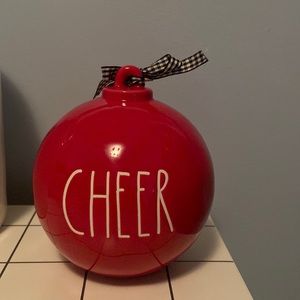 Rae Dunn Christmas cheer ball